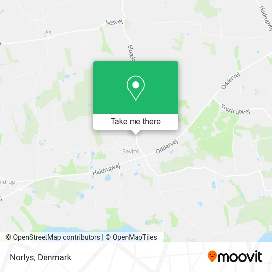 Norlys map