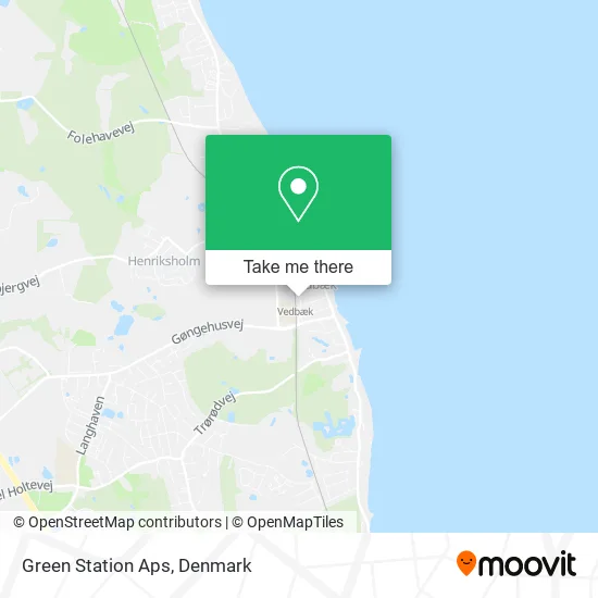 Green Station Aps map
