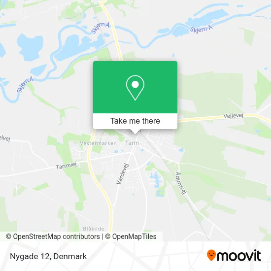 Nygade 12 map