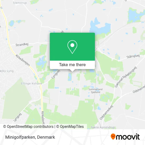 Minigolfparken map