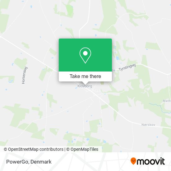 PowerGo map