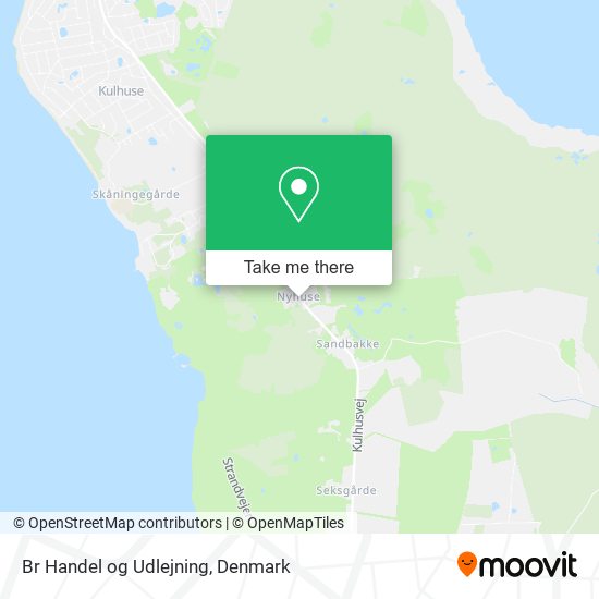 Br Handel og Udlejning map