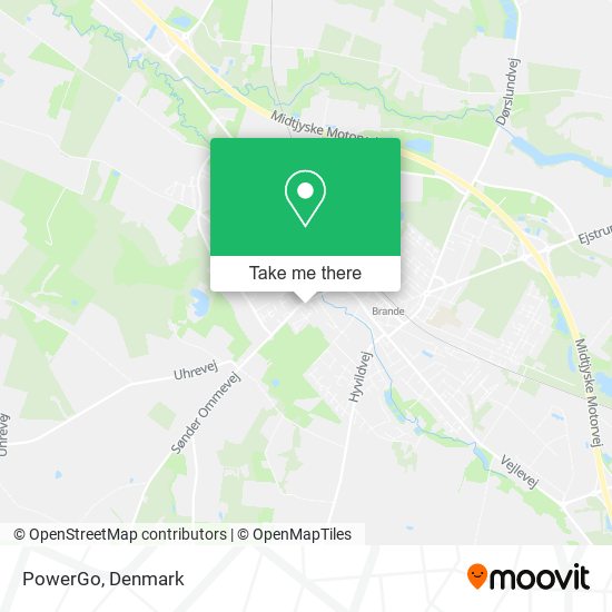 PowerGo map