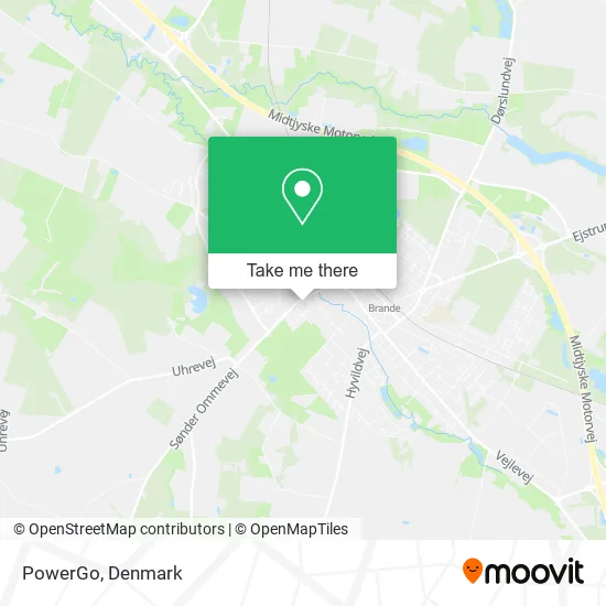 PowerGo map