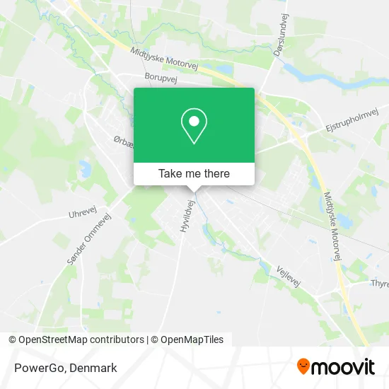 PowerGo map