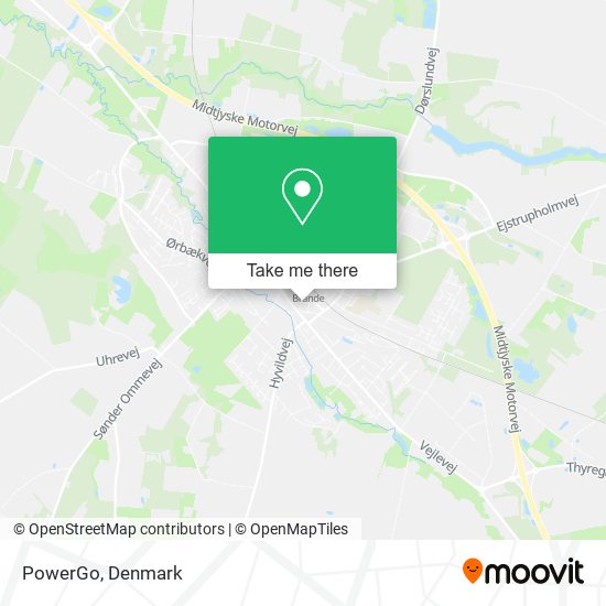 PowerGo map