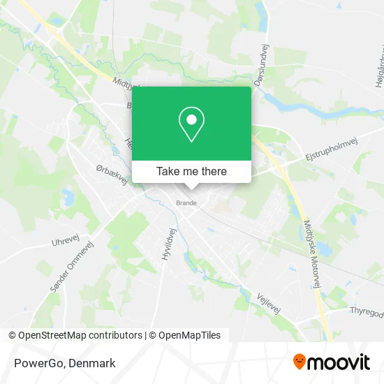 PowerGo map