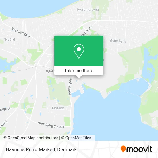 Havnens Retro Marked map