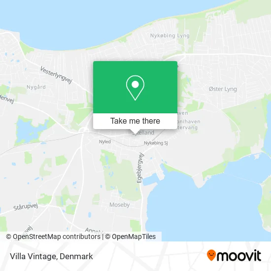 Villa Vintage map