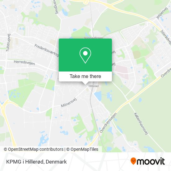 KPMG i Hillerød map