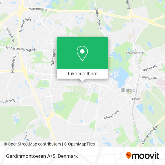 Gardinmontoeren A/S map