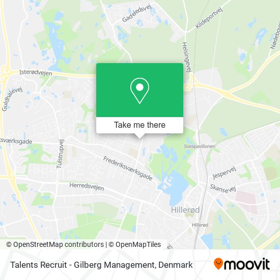 Talents Recruit - Gilberg Management map