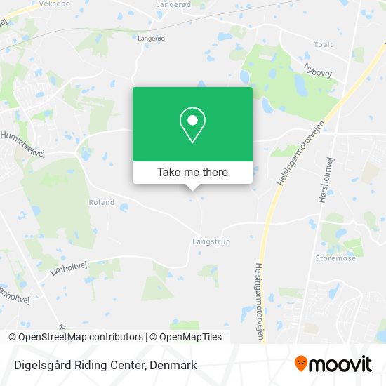 Digelsgård Riding Center map