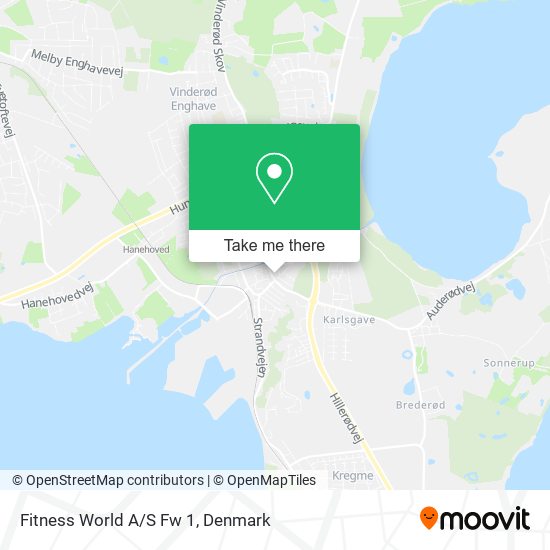 Fitness World A/S Fw 1 map