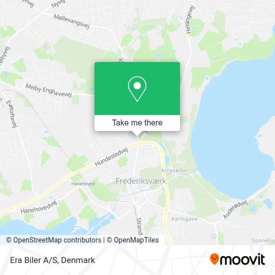 Era Biler A/S map