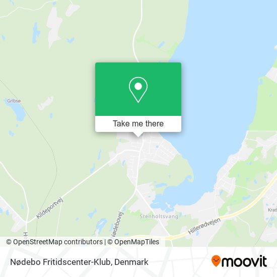 Nødebo Fritidscenter-Klub map