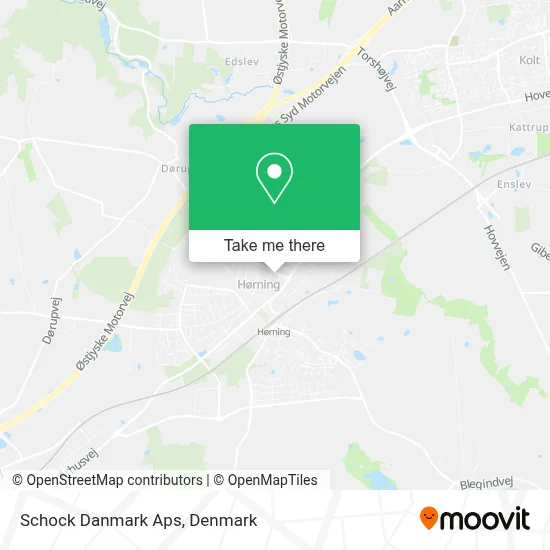 Schock Danmark Aps map