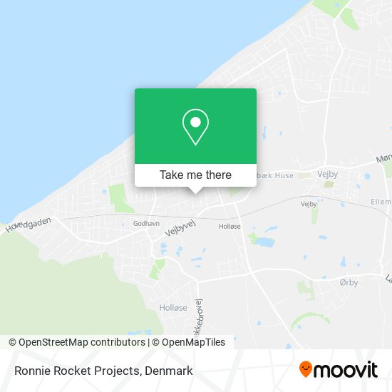 Ronnie Rocket Projects map