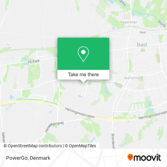 PowerGo map