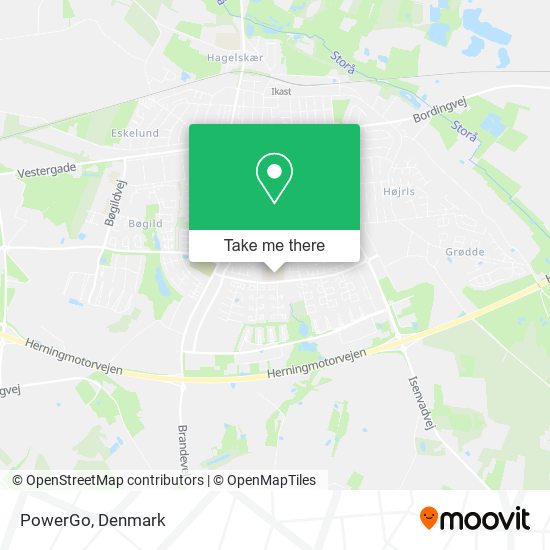 PowerGo map