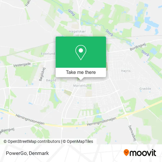 PowerGo map