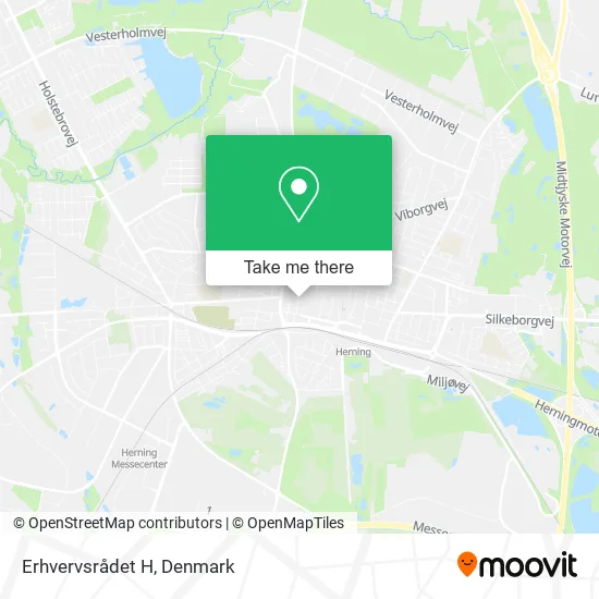 Erhvervsrådet H map