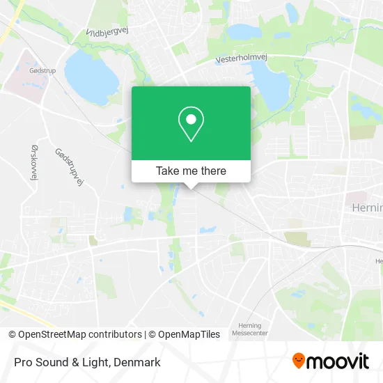 Pro Sound & Light map