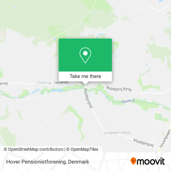 Hover Pensionistforening map