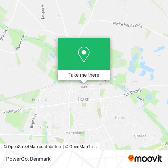 PowerGo map