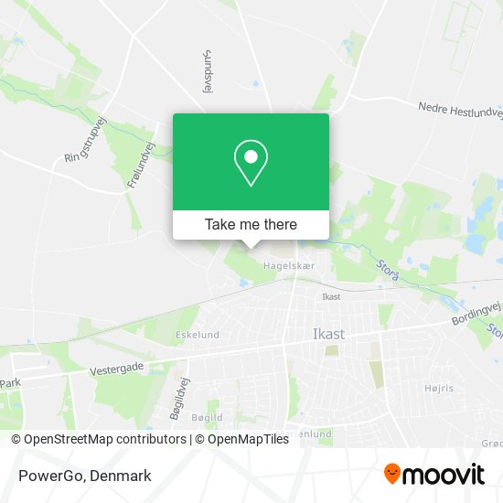 PowerGo map