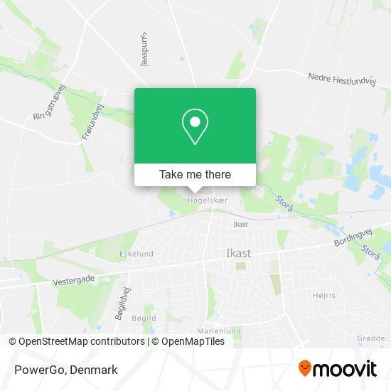 PowerGo map