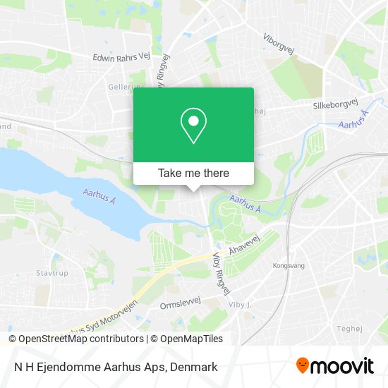 N H Ejendomme Aarhus Aps map