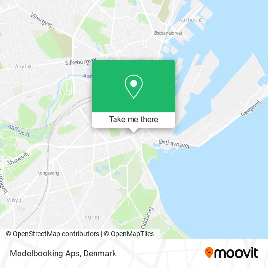 Modelbooking Aps map