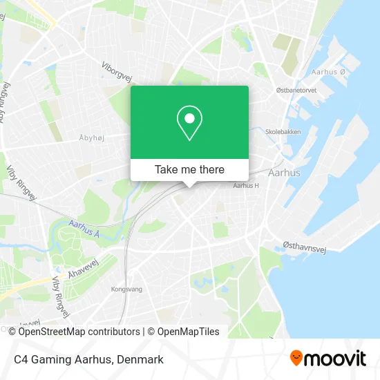 C4 Gaming Aarhus map