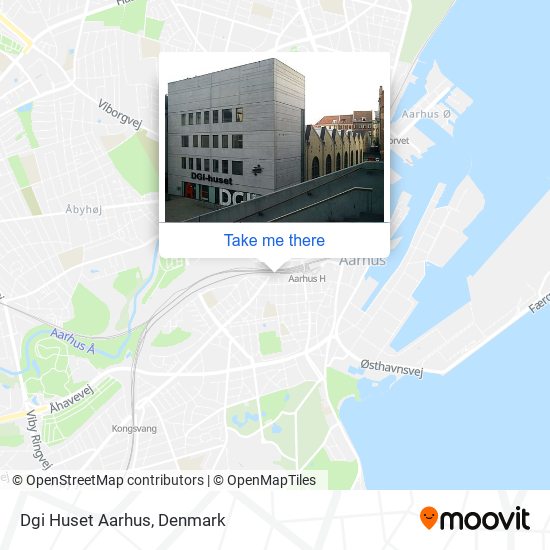 Dgi Huset Aarhus map