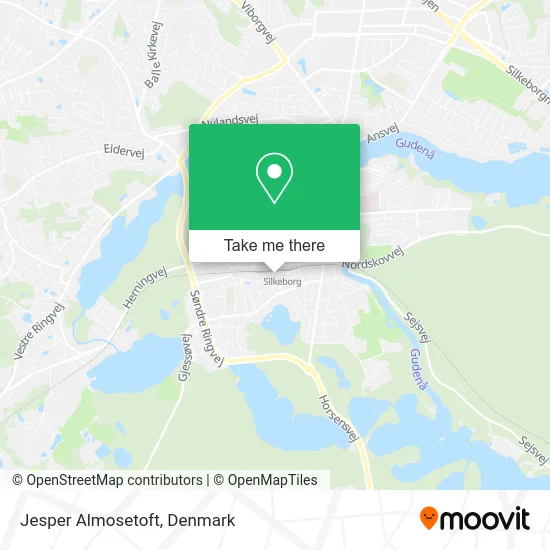 Jesper Almosetoft map