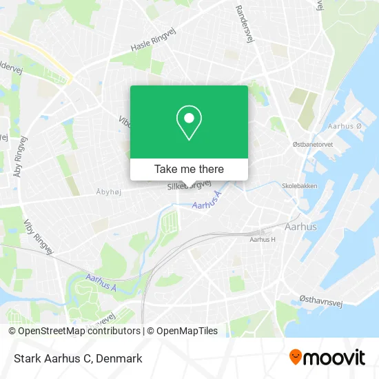 Stark Aarhus C map