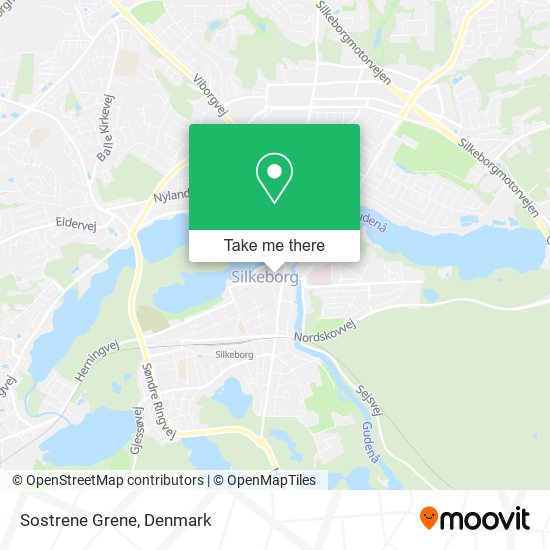 Sostrene Grene map