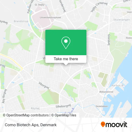 Como Biotech Aps map