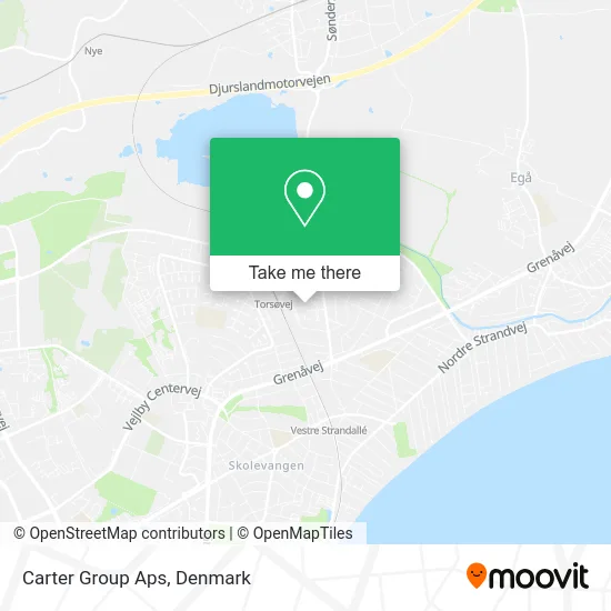 Carter Group Aps map