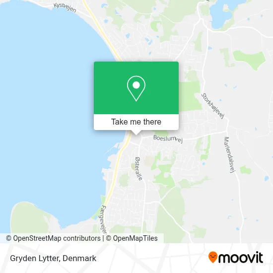 Gryden Lytter map