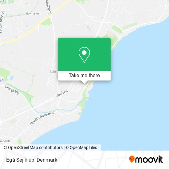 Egå Sejlklub map