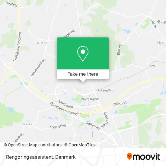 Rengøringsassistent map