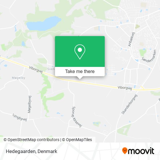 Hedegaarden map