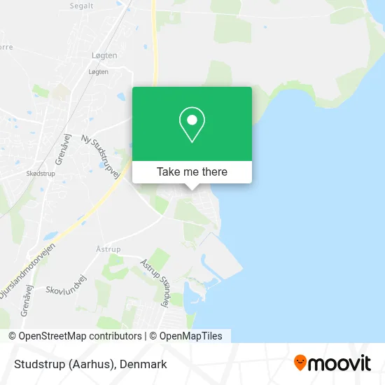 Studstrup (Aarhus) map