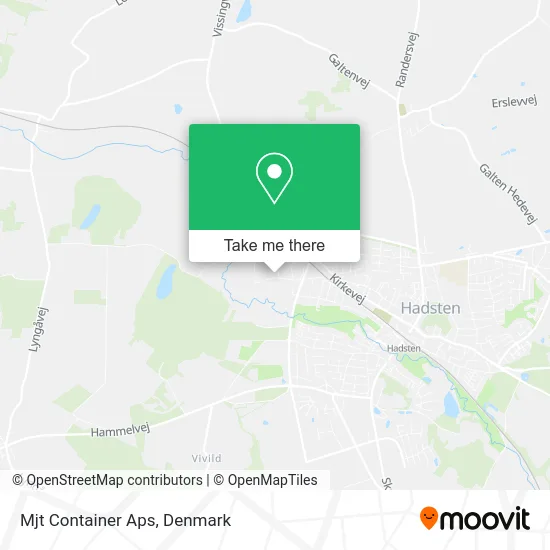 Mjt Container Aps map