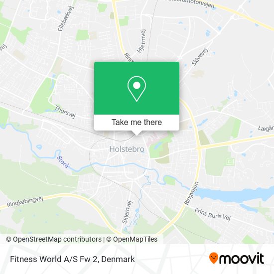 Fitness World A/S Fw 2 map