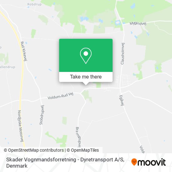 Skader Vognmandsforretning - Dyretransport A / S map