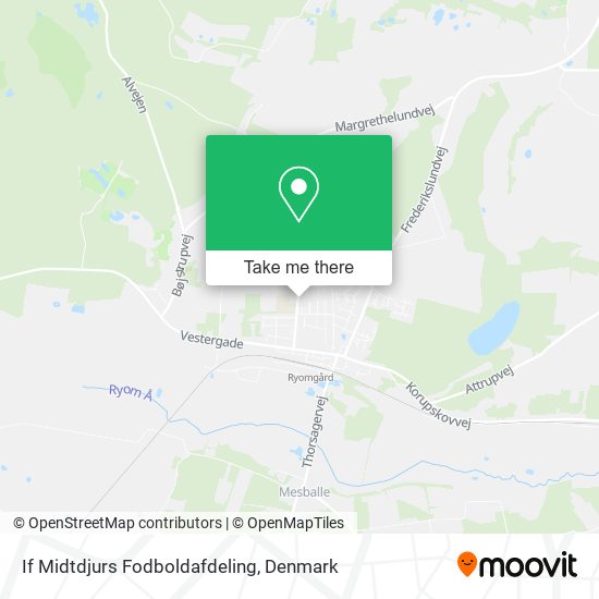 If Midtdjurs Fodboldafdeling map