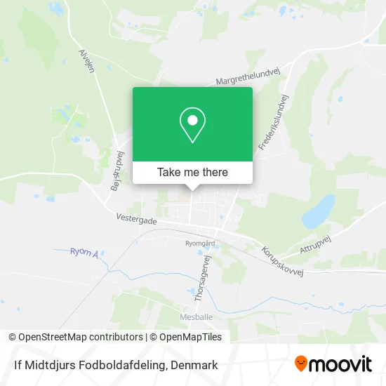 If Midtdjurs Fodboldafdeling map